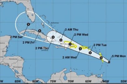 Instituto de Meteorología emite aviso de alerta por ciclón tropical potencial en el Caribe