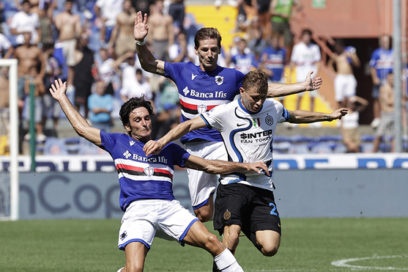 El Inter empata con la Sampdoria 2-2.