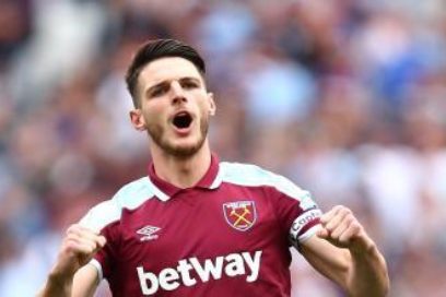 Declan Rice sustituiría a Pogba en el United: Según medios ingleses, el mediocampista del West Ham, Declan Rice, sería el sustituto de Paul Pogba en el Manchester United. Valorado en 70 millones de euros, el West Ham pediría 117 ‘kilos’ por Rice.