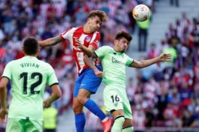 Atlético de Madrid empata a cero con el Bilbao.