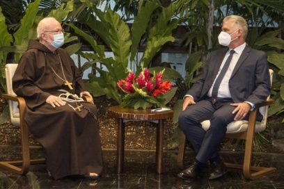 Recibió Díaz-Canel a su Eminencia el Cardenal estadounidense Sean Patrick O´Malley