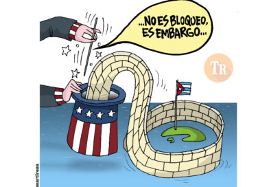LA GUAGUA: Aunque de embargo se disfrace, bloqueo se queda