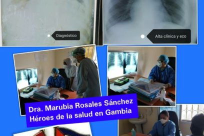 Héroes de la salud en Gambia