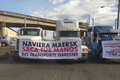 Transportistas terrestres de contenedores iniciarán paro en Panamá