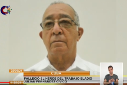 Fallece Eladio Julián Fernández Cívico, Héroe del Trabajo