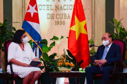 Presidente de Vietnam sostendrá conversaciones oficiales con dirigentes cubanos