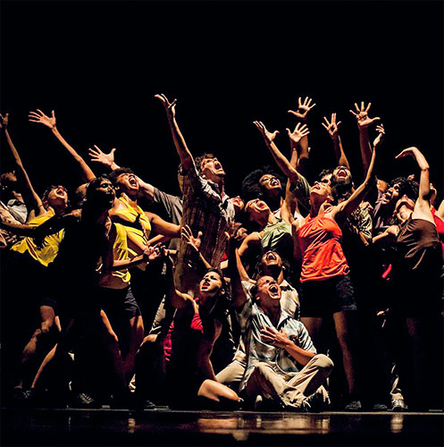 Danza Contemporánea de Cuba en Mambo 3XXI, obra de George Céspedes. Foto: Yuris Nórido