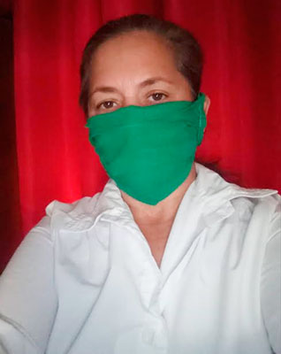 Doctora Dailyn Sordo Peláez, secretaria general del Buró Provincial del Sindicato de Trabajadores de la Salud en Ciego de Ávila. Foto: Cortesía de la entrevistada