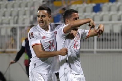 Resultados: La selección alemana de fútbol derrotó 4-0 a Islandia Con goles de Gnabry, Rudiger, Sané y Werner. Mientras tanto, España venció 2-0 a Kosovo con dianas de Ferrán Torres y Pablo Fornals.