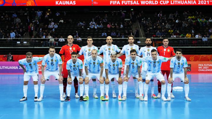 Equipo argentino de futbol sala. Foto: Diario As.