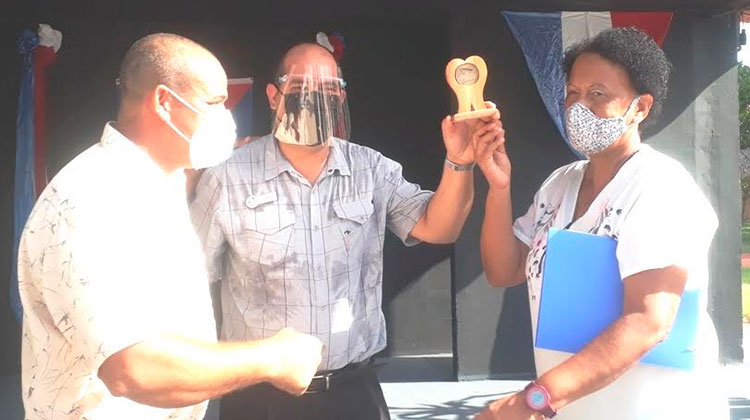 Varias instalaciones de Gran Caribe recibieron el Sello Mérito al Humanismo, la Sensibilidad y la Solidaridad. Foto: Noryis