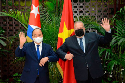 Sostiene Primer Ministro Manuel Marrero Cruz encuentro con el Presidente de Vietnam, Nguyen Xuan Phuc