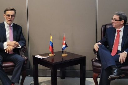 Canciller cubano dialoga en ONU con homólogos de Venezuela y Portugal