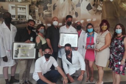 Premio del Barrio a Universidad de Ciencias Médicas de La Habana