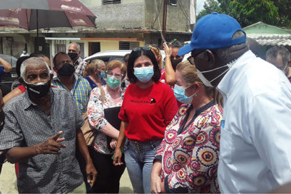 Vicepresidente de la República visita el Condado en Santa Clara