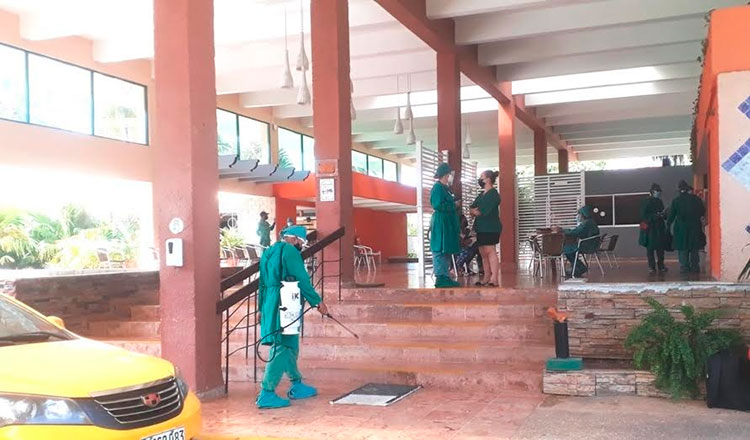 Villa Cuba no es la excepción. El turismo puso a disposición de la salud otros cinco de sus hoteles para que funcionaran como hospitales COVID-19. Foto: Web Villa Tortuga