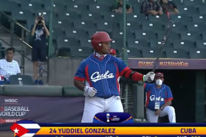 Swing de Yuddiel González y Cuba vence 2-1 a Taipei