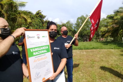 Ondea en EsAzúcar Artemisa, la Bandera Vanguardia Nacional