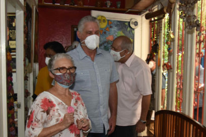 Visita Presidente cubano Proyecto Palomas y de desarrollo local en Guanabacoa (+Fotos)