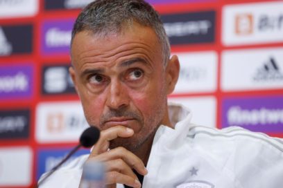 Luis Enrique tras derrotar a Italia: «Tenemos nueves. Nosotros marcamos goles de forma asociativa. Con Ferrán, Oyarzábal… Con Marcos Alonso, que hacía tiempo que no venía. Los marcamos como equipo, es fácil decirlo y difícil hacerlo».