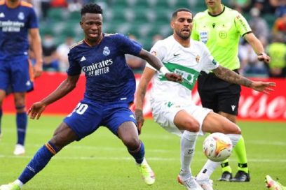 El Real Madrid venció 2-1 al Elche.