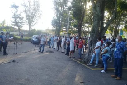 Ratifican trabajadores de LABIOFAM la defensa a la constitucionalidad