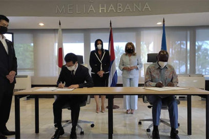 Dona Japón casi 3 millones de dólares a Cuba para enfrentar la COVID-19
