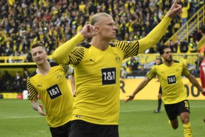 Doblete de Haaland y el Dortmund derrota 3-1 al Mainz.