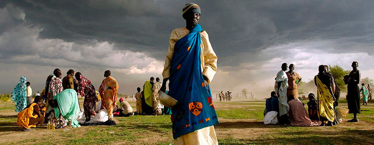 La OMM advierte que el cambio climático agravará la pobreza extrema en África. Se estima que, para el 2030, 118 millones de personas extremadamente pobres estarán expuestas a sequías, inundaciones y calor extremo en ese continente, si no se establecen medidas de respuesta adecuadas. Foto: Tomada de Noticias ONU