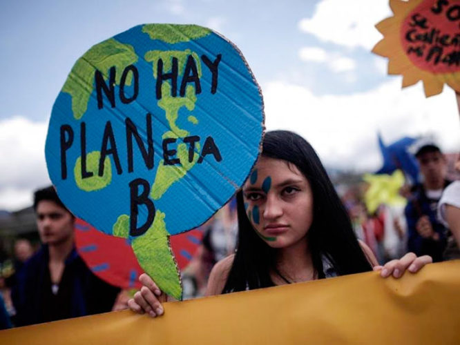 No frenar el calentamiento global resulta suicida. La solución frente a esa amenaza existencial que gravita sobre la humanidad solo puede ser, unidos, salvar el hogar de todos. Foto: Tomada de Fundación Terram