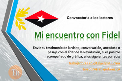 Convocatoria: Mi encuentro con Fidel (+ Video)