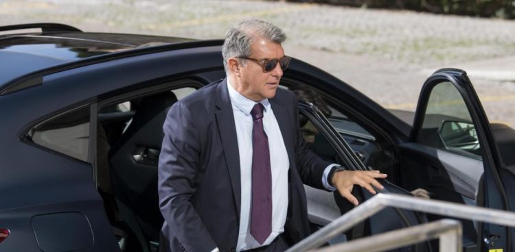 Joan Laporta, presidente del club Barcelona. Foto: Mundo Deportivo.