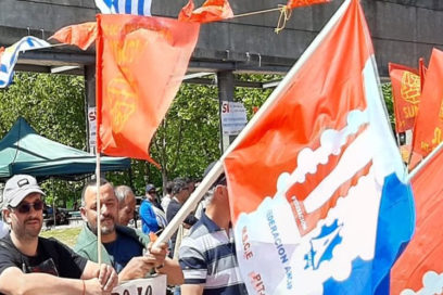 Trabajadores en Uruguay defienden industria nacional cementera