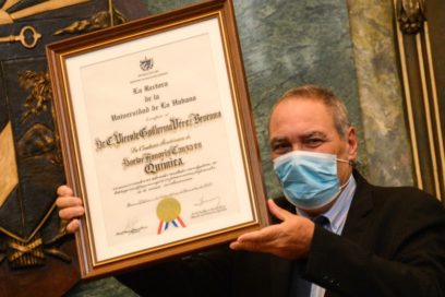 Recibe científico cubano título de Doctor Honoris Causa (+Fotos)