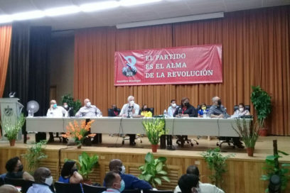 Asiste Díaz-Canel a asamblea municipal del Partido en Boyeros