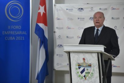Inaugura titular del MINCEX II Foro Empresarial Cuba 2021