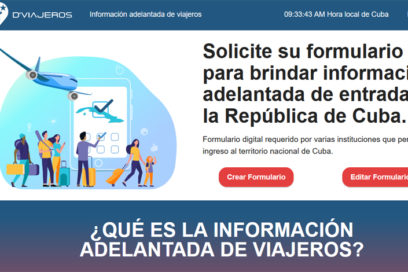 Digitaliza Cuba formulario para el ingreso de viajeros al país