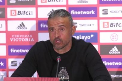 Luis Enrique: «Falta un pasito más y no cabe la relajación. No sé el resultado que se dará el domingo, pero saldremos a ganar como en cada partido. Suecia es un rival muy complicado al que conocemos bien porque nos hemos enfrentado muchas veces».