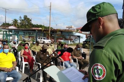 Ratifican bomberos avileños respaldo a la Revolución