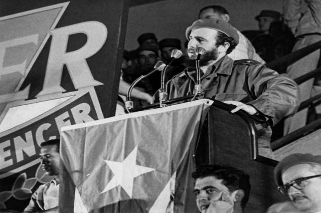 Fidel en la conclusión de la Plenaria. Foto: Sitio soldado de las ideas.