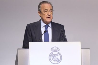 Florentino Pérez: «Hay que recordarle a la UEFA quién es el Real Madrid. Desde su fundación ha participado en todas las transformaciones y velado por la tradición del fútbol. Somos el único club que participó en la fundación de la FIFA”.