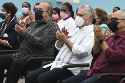 Presidió Díaz-Canel acto de reanudación del curso escolar 2020-2021 (+Fotos y Video)