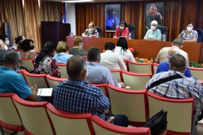 Municipio Sancti Spíritus, primera parada de la visita parlamentaria