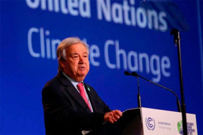 ONU alerta: COP26 dio pasos importantes, pero insuficientes