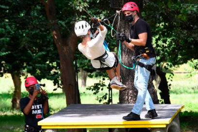 Familias cubanas disfrutan del canopy tour (Fotorreportaje)
