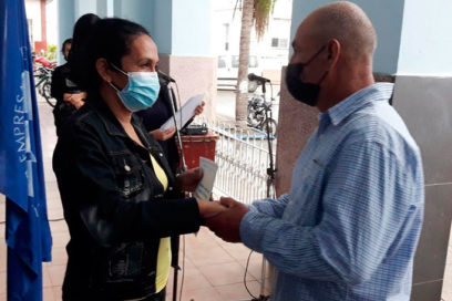Cienfuegos: respaldo total de trabajadores de Comunicaciones, Informática y Electrónica a la Revolución