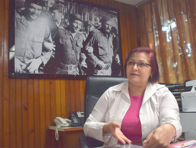 A raíz de la aparición de la pandemia “florecieron la consagración, el humanismo, la responsabilidad”, afirmó la directora del IPK, la doctora Yanaris López Almaguer. Foto: Agustín Borrego