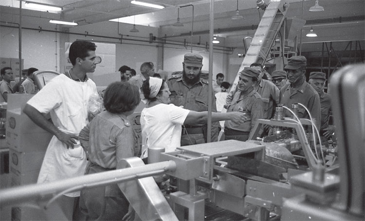 Inauguración de la industria de pastas Vita Nova, en Mayabeque. Foto: Cortesía del Centro Fidel Castro Ruz