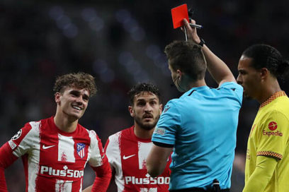 La UEFA notifica al Atlético que Antoine Griezmann no podrá jugar ante el Milan.