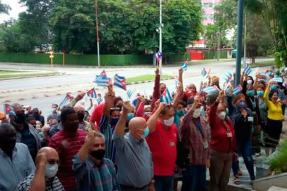 Proclamaron constructores e hidráulicos: ¡Cuba Vive! (+ Fotos y Videos)